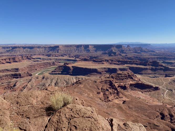 View of the Colorado River from Dead Horse Point