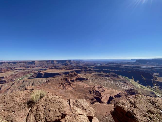View of the Colorado River from Dead Horse Point