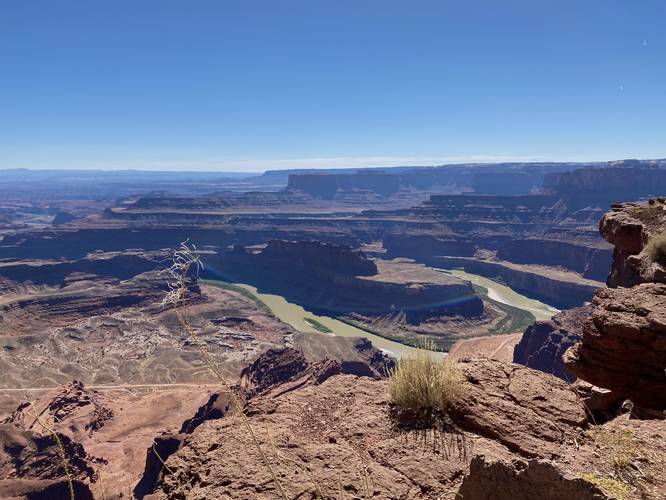 View of the Colorado River from Dead Horse Point