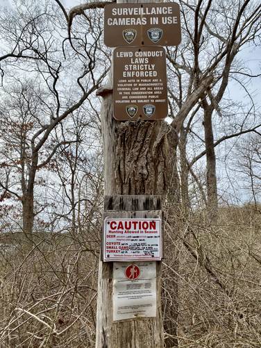 Dennis Pond (eastern) trailhead