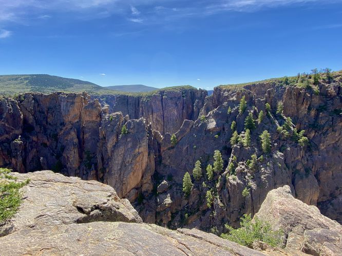 View from the Devil's Overlook of Black Canyon