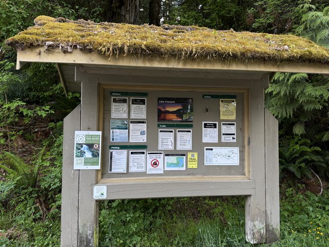 Trail info kiosk