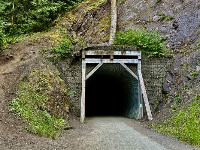 Spruce railroad tunnel