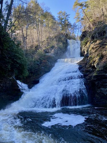 Dingmans Falls (approx. 130-feet tall)