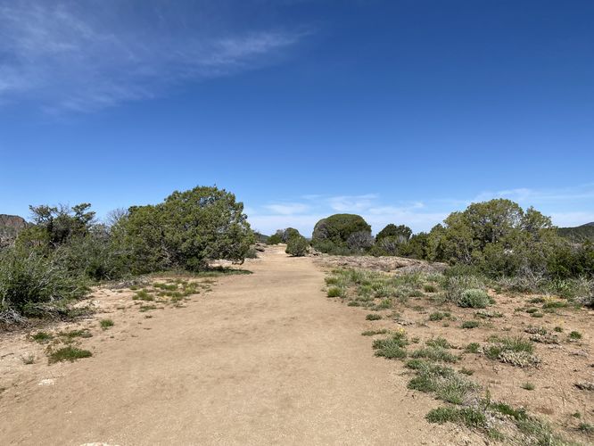 Mostly-flat trail leads to Dragon Point