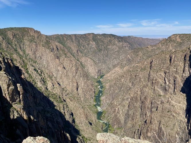 View of the Black Canyon from Dragon Point