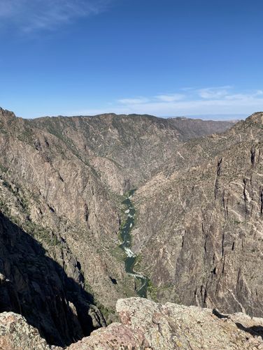 View of the Black Canyon from Dragon Point