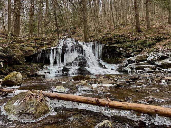 Dry Run Falls (13-feet tall)