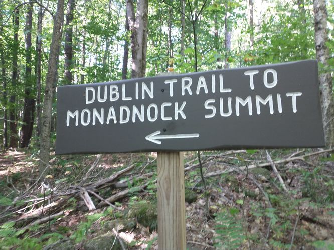 Excellent trail signage
