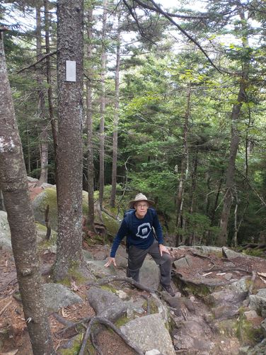 Lots of steep rocky sections