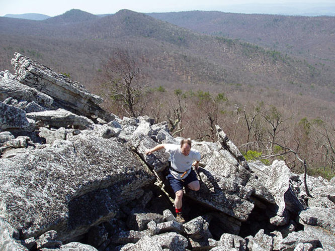 Picture 4 of Duncan Knob via Scothorn Gap 041203