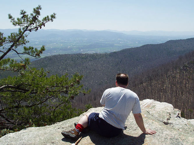 Picture 21 of Duncan Knob via Scothorn Gap 041203