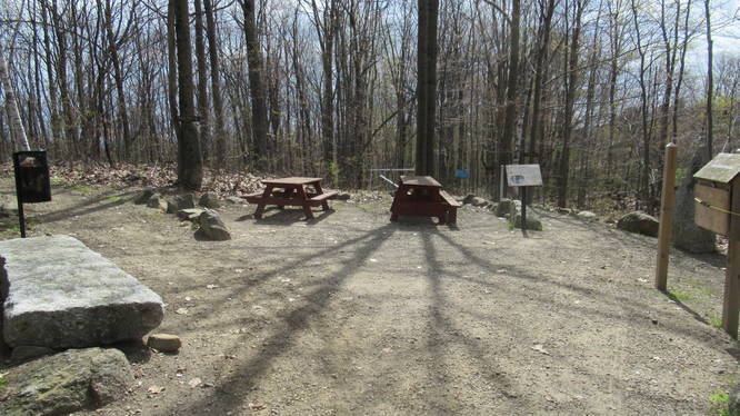 Picnic area with accessible tables