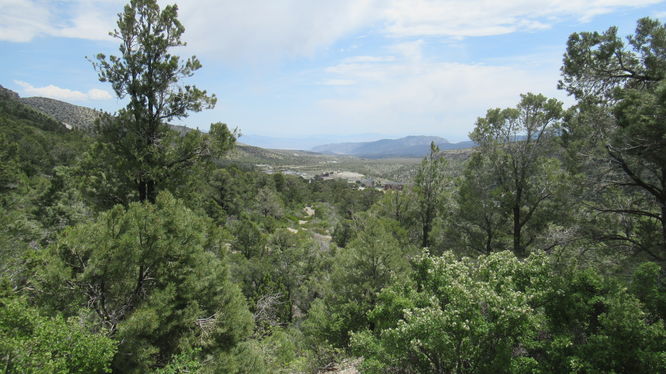 Another view from the switchbacks