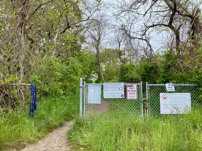 East Point Sanctuary trailhead