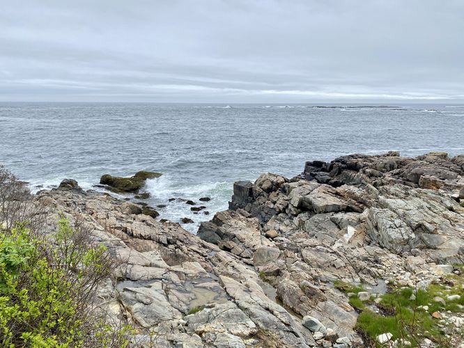 View of the Biddeford Pool coast