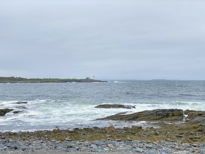 View of Wood Island Lighthouse