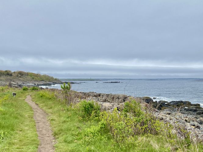 North shore section of the East Point Sanctuary Trail