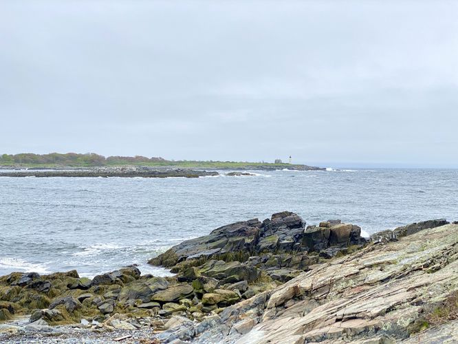 View of Wood Island Lighthouse