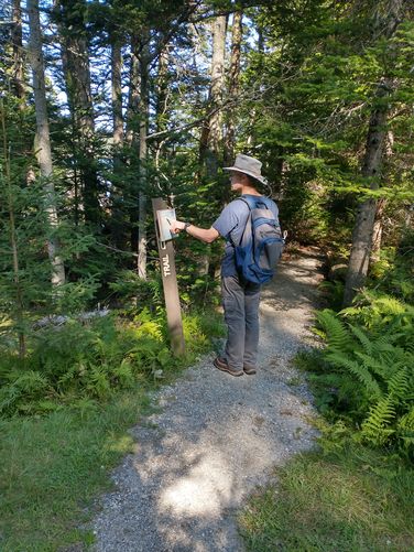 Entrance to the Trail 