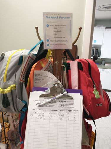 Check out an activity Backpack to add to your hiking fun and education 