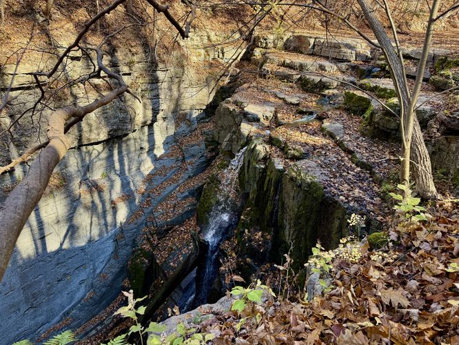 Pocket Falls (approx. 60-feet tall)