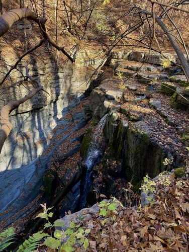 Pocket Falls (approx. 60-feet tall)