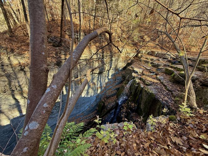 Pocket Falls (approx. 60-feet tall)