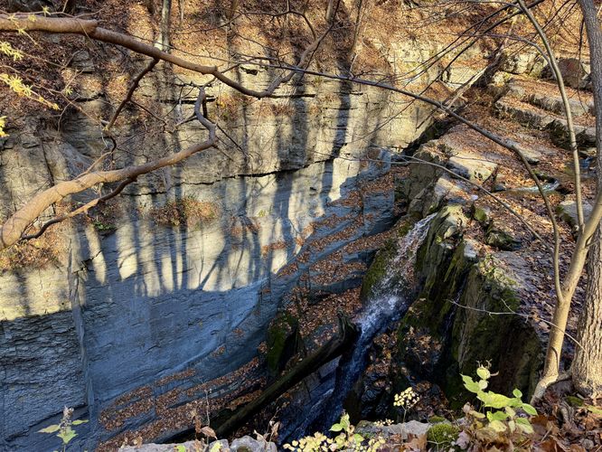 Pocket Falls (approx. 60-feet tall)