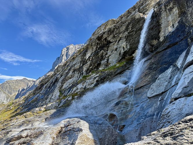 Eiger Waterfall, approx. 15m tall