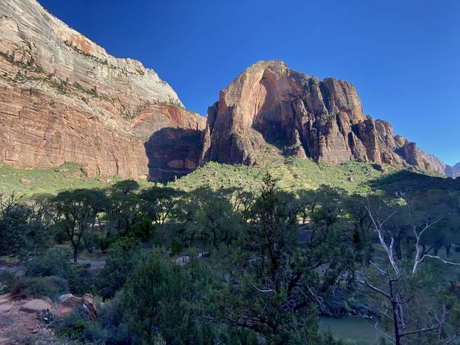 View of Zion Valley from the Kayenta Trail