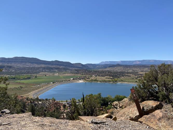 View of Wide Hollow Reservoir