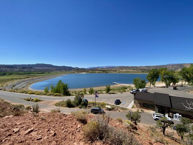 View of Wide Hollow Reservoir