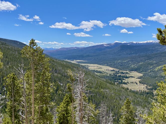 View of the Coyote Valley from Fairview Lookout
