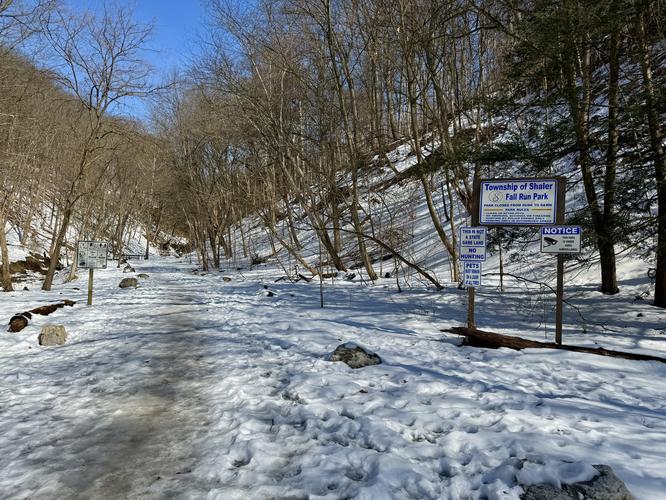 Picture 2 of Fall Run Waterfall Feb 14 2026