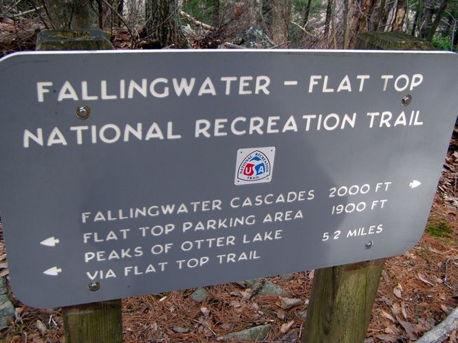 Picture 6 of Fallingwater Cascades and Flat Top Mountain 032215