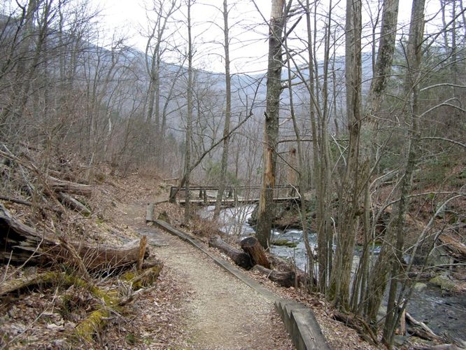 Picture 8 of Fallingwater Cascades and Flat Top Mountain 032215