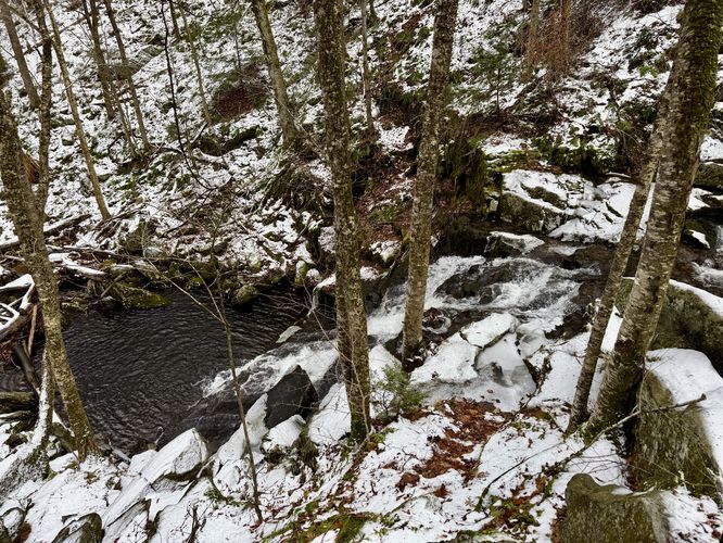 Top of Upper Falls Brook Falls