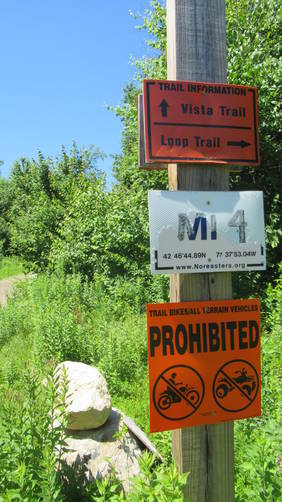Junction Trail sign