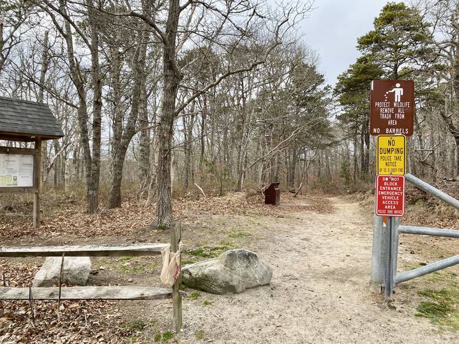 Flax Pond trailhead