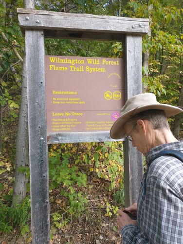 Restrictions for visiting the trails