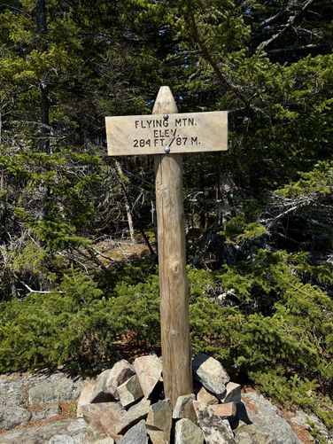 Summit of Flying Mountain (284-feet)