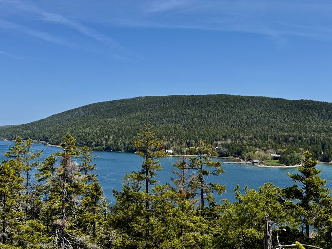 View of The Narrows from Somes Sound Overlook