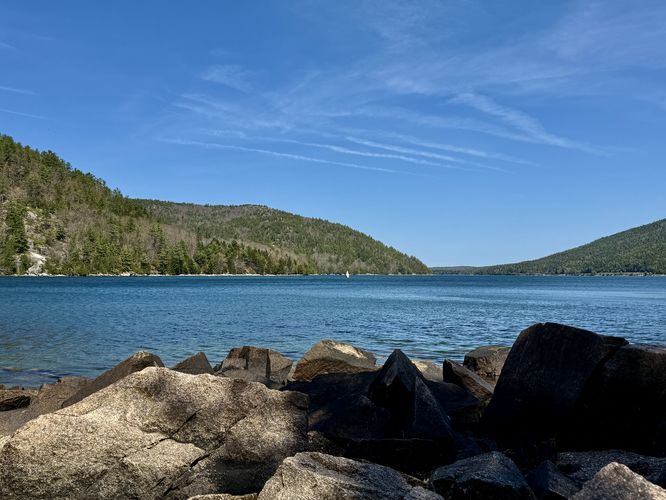 View from the shore of Valley Cove