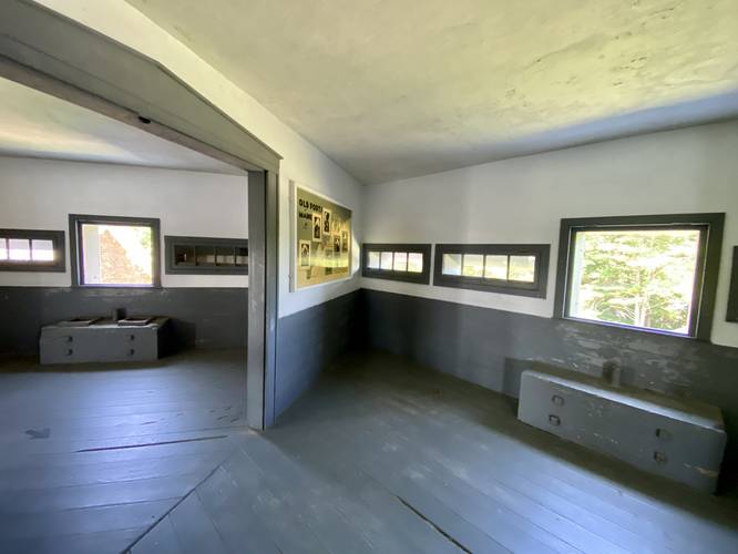 Inside Fort McClary's Blockhouse