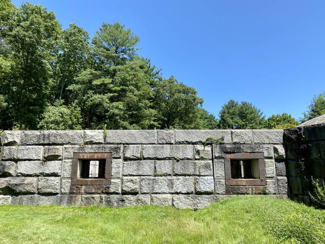 Walls of Fort McClary