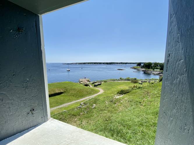View of Pepperrell Cove from Fort McClary's Blockhouse