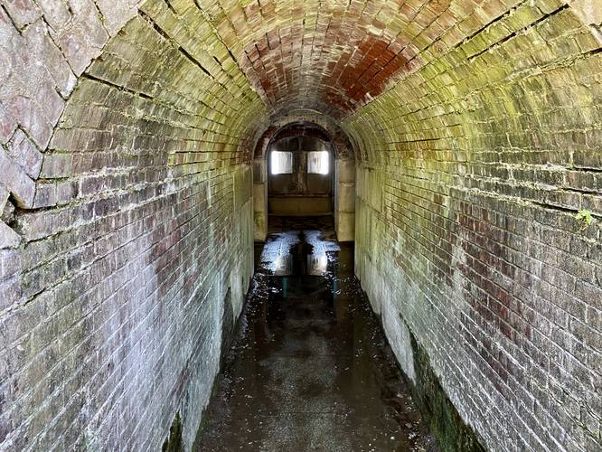 Inside the Caponier (1864 - 1868)