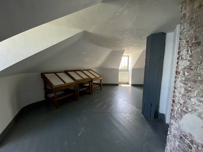 Top floor of the blockhouse