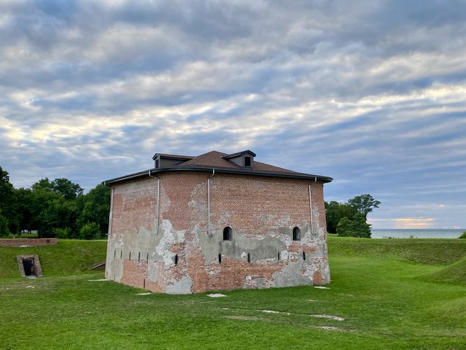 View of Fort Mississauga from the east